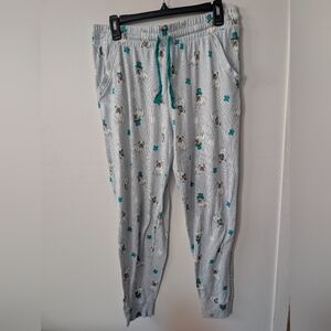 Jaclyn Intimates St Patricks Day Bulldog Jogger Style Pajama Pants